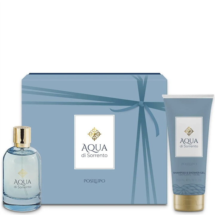 Set Aqua Di Sorrento: Posillipo, Eau De Parfum, For Women, 100 ml + Posillipo, Hydrating, Body Lotion, 200 ml