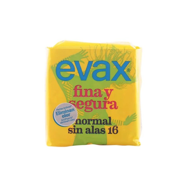 Evax Fina & Segura Normal Sanitary Towels 16 Units - unisex - Teknashop Ltd