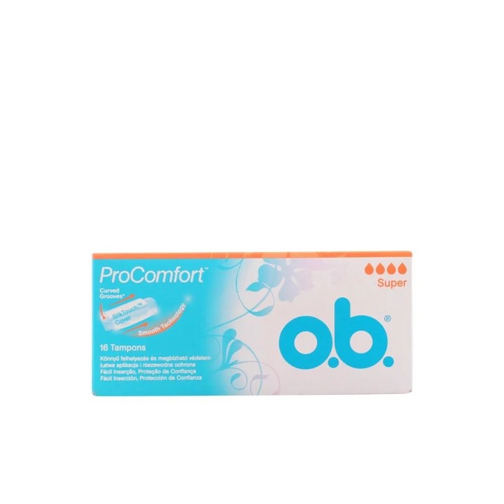 O.B. Pro Comfort Tampons Super 16 Units - unisex - Teknashop Ltd