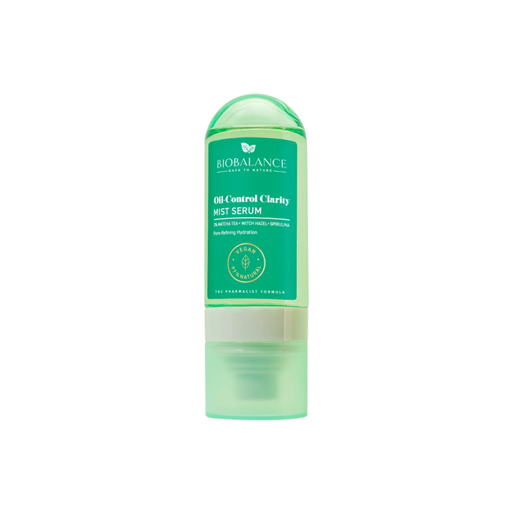 Bio Balance, Oil-Control Clarity, Hydrating & Pore-Minimising & Purifying, Day & Night, Spray, For Face, 80 ml