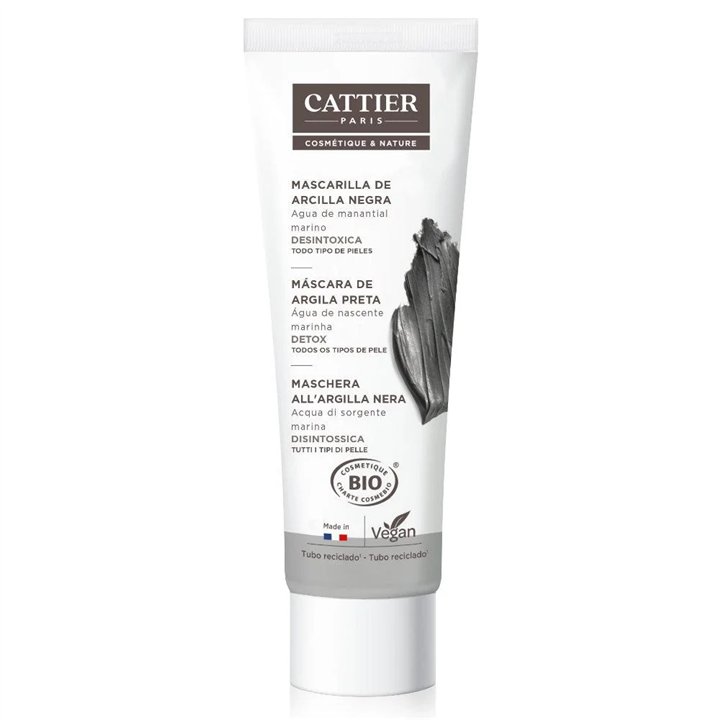 Cattier Paris Cattier Mascarilla Arcilla Negra 100ml - unisex - Teknashop Ltd