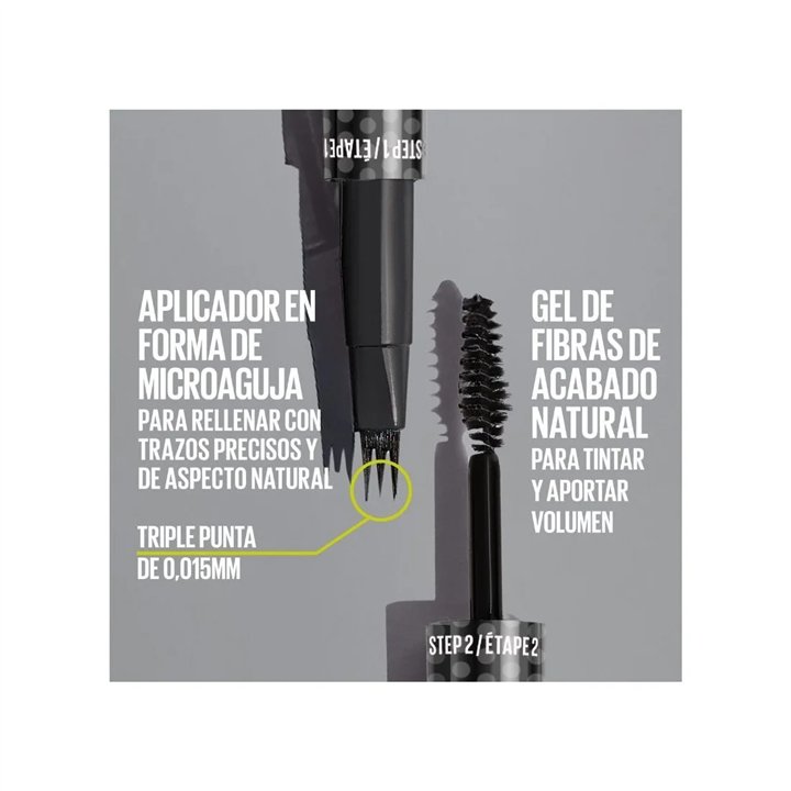 Maybelline Brow Insert Soft Brown 1 U - unisex