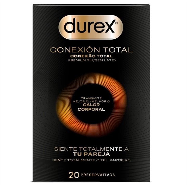 DUREX - TOTAL CONNECTION ULTRA FINE PLUS LATEX FREE 20 UNITS - D-244120 - Teknashop Ltd