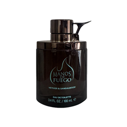 Manos De Fuego, Vetiver & Sandalwood, Eau De Toilette, For Men, 100 ml