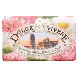Nesti Dante, Dolce Vivere Pisa, Hydrating & Cleansing & Nourishing, Floral, Scented Soap Bar, Body, 250 g