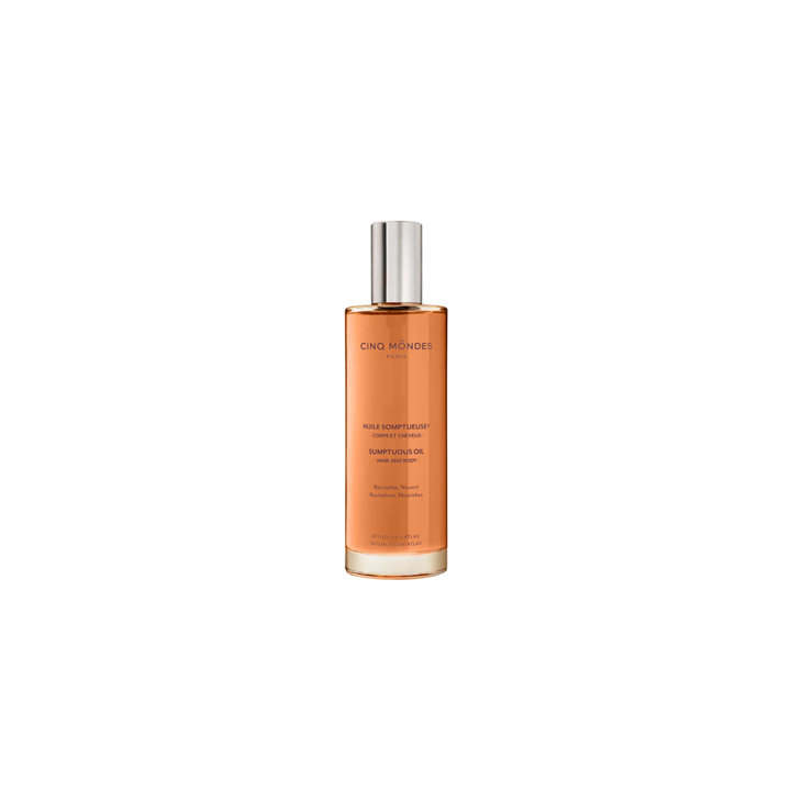 Cinq Mondes, Sumptuous, Ayurvedic Oil, Nourishing & Repairing, Dry Body Oil, 100 ml - Teknashop Ltd