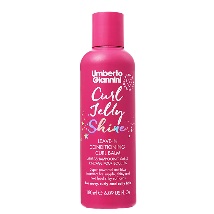 Umberto Giannini, Curl Jelly, Vegan & Cruelty-Free, Hair Balm, Hydrating & Shine, 180 ml