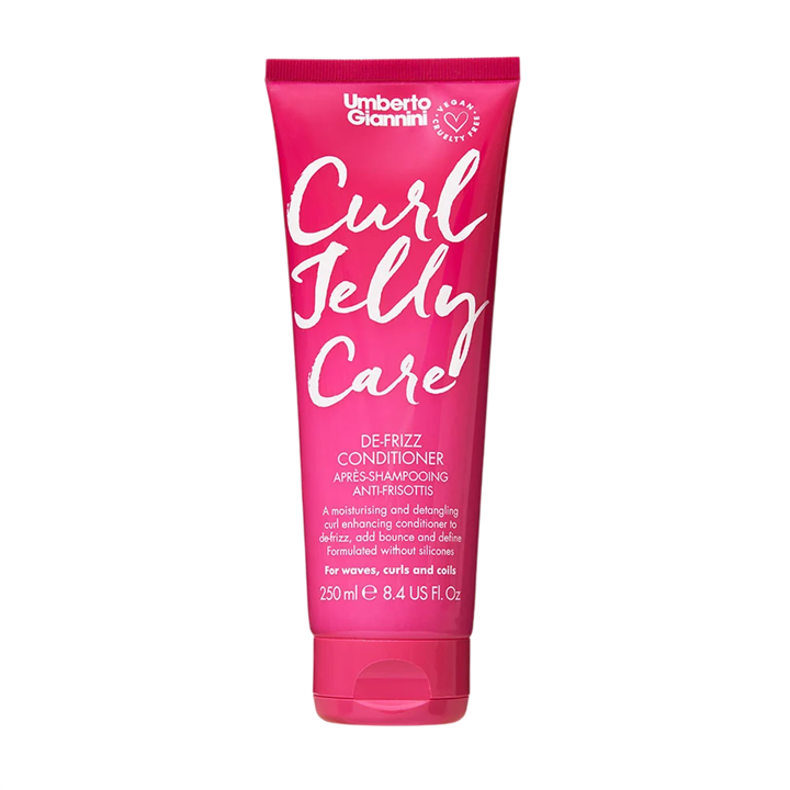 Umberto Giannini, Curl Jelly, Vegan & Cruelty-Free, Hair Conditioner, Hydrating & Frizz Control, 250 ml