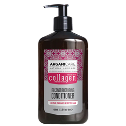Arganicare, Collagen, Hair Conditioner, Strengthening & Repairing, 400 ml - Teknashop Ltd