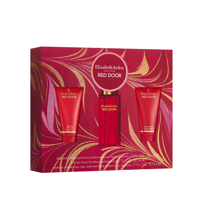 Set Elizabeth Arden: Red Door, Eau De Toilette, For Women, 30 ml + Red Door, Moisturizes, Body Lotion, Body, 50 ml + Red Door, C