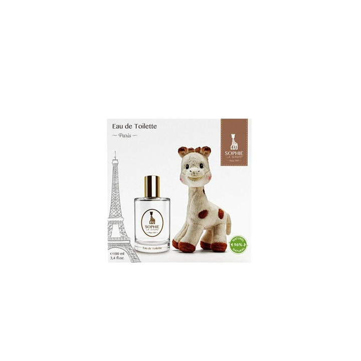 Set Sophie la Girafe: Girafe, Eau De Toilette, For Women, 50 ml + Sophie La Girafe Collectible Plush