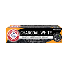 Arm & Hammer, Charcoal White Pro, Whitening, Toothpaste, 75 ml
