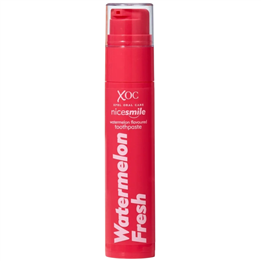 XOC, Nice Smile, Watermelon, Cleans Teeth & Anti-Caries, Toothpaste, 60 g