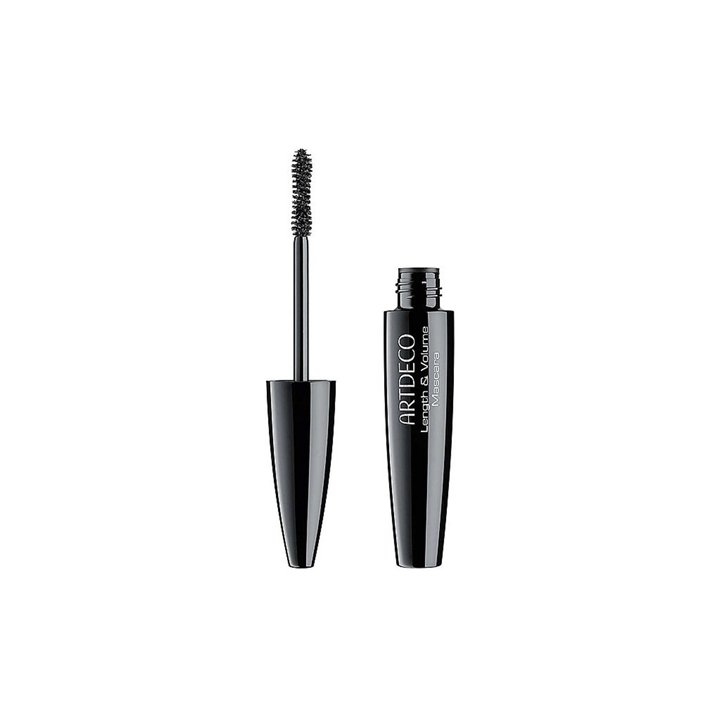 ArtDeco, Lenght & Volume, Vegan, Long Lasting, Volumizing & Defining, Mascara, 01, Black, 15 ml - Teknashop Ltd