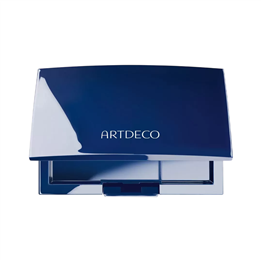 ArtDeco, Beauty Box, Empty Makeup Plastic Compact Case, Blue, With 4 Slots