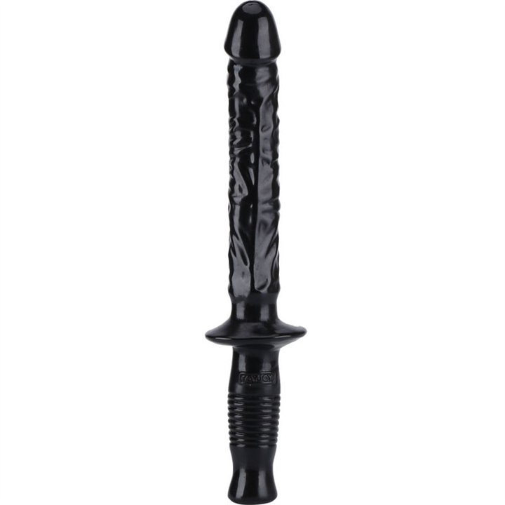 GET REAL - THE MANHANDLER 38 CM BLACK - D-235807 - Teknashop Ltd