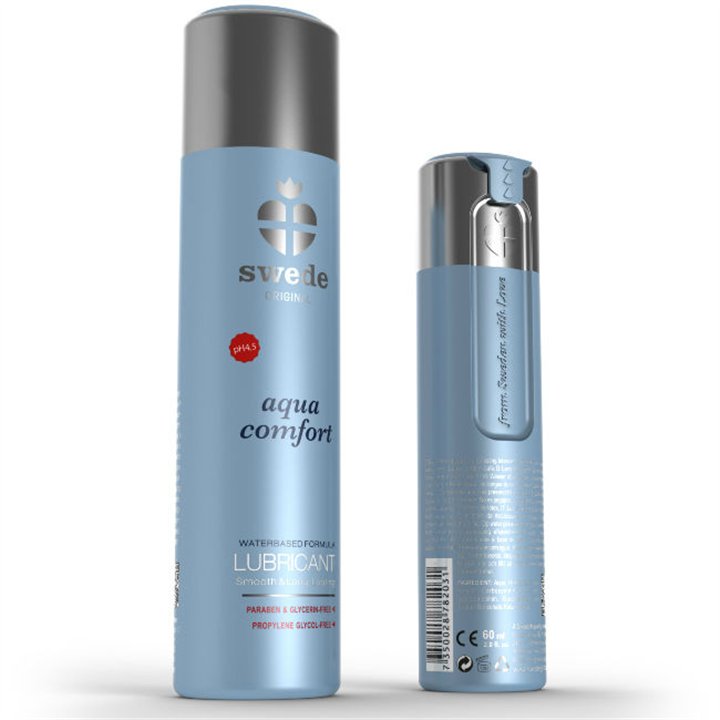 SWEDE - ORIGINAL LUBRICANT AQUA COMFORT 60 ML - D-210393 - Teknashop Ltd
