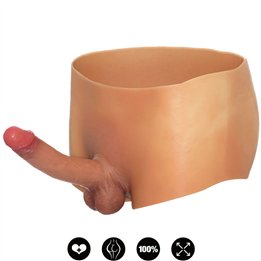 HIDDEN DESIRE - ALTER EGO BOXERSHOT WITH PENIS 18 CM SIZE S/M - D-241495