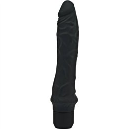 GET REAL - CLASSIC LARGE BLACK VIBRATOR - D-234555