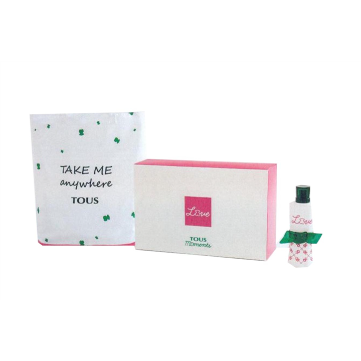 Take Me Anywhere Set Tous: Love Moments, Eau De Toilette, For Women, 90 ml + Love Moments Tote Bags