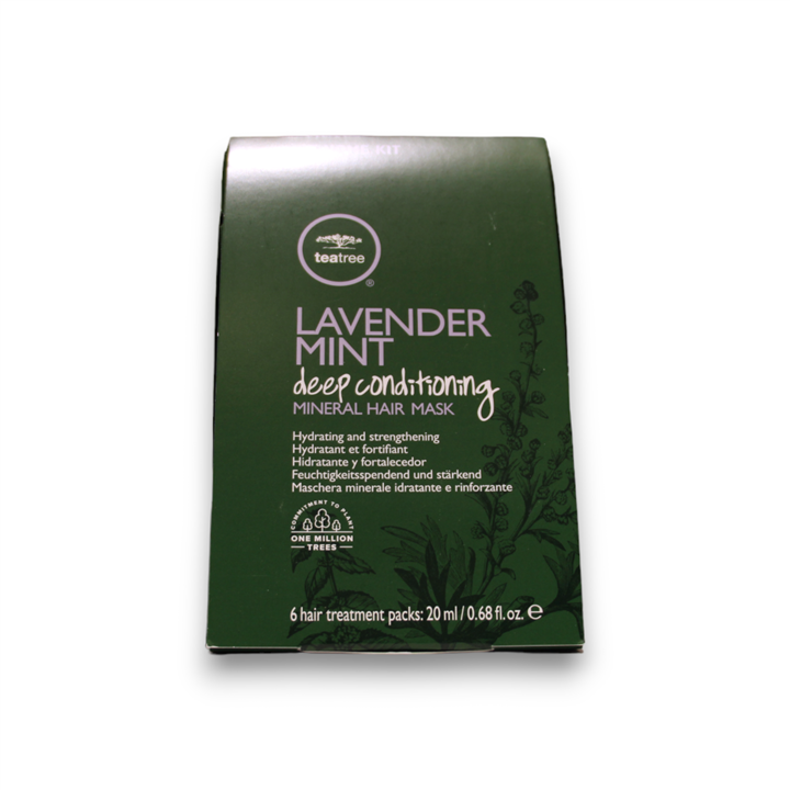 Set, Tea Tree by Paul Mitchell, Lavender Mint Deep Conditioning, Paraben-Free, Hair Treatment Cream Mask, Hydrating & Strengthen