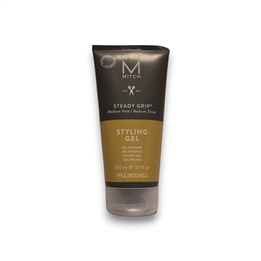 Mitch by Paul Mitchell, Styling Steady Grip, Paraben-Free, Hair Styling Gel, Natural Shine, Firm Hold, 150 ml