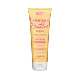 Umberto Giannini, Banana Butter, Vegan & Cruelty-Free & Natural Ingredients, Hair Conditioner, Nourishing & Moisturising, 250 ml