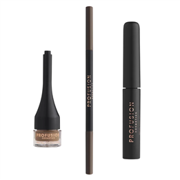 Set Profusion Cosmetics: Ultimate Brow Sculpt, Eyebrow Pomade, Dark Brown, 4 ml + Ultimate Brow Sculpt, Defining, Eyebrow Cream 