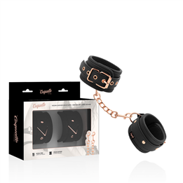 COQUETTE CHIC DESIRE - FANTASY VEGAN LEATHER HANDCUFFS - D-229281 - Teknashop Ltd