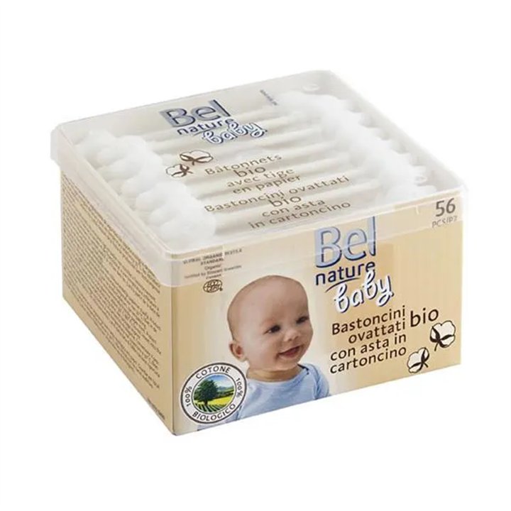 Bel Nature Safety Cotton Buds 56 Units - children - Teknashop Ltd