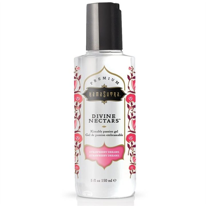 KAMASUTRA - DIVINE NECTARS STRAWBERRY DREAM LUBRICANT 150 ML - D-228009 - Teknashop Ltd