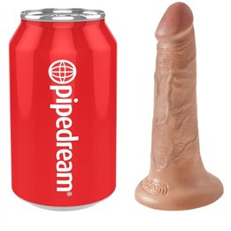 KING COCK - REALISTIC PENIS 12 CM CARAMEL - D-236499