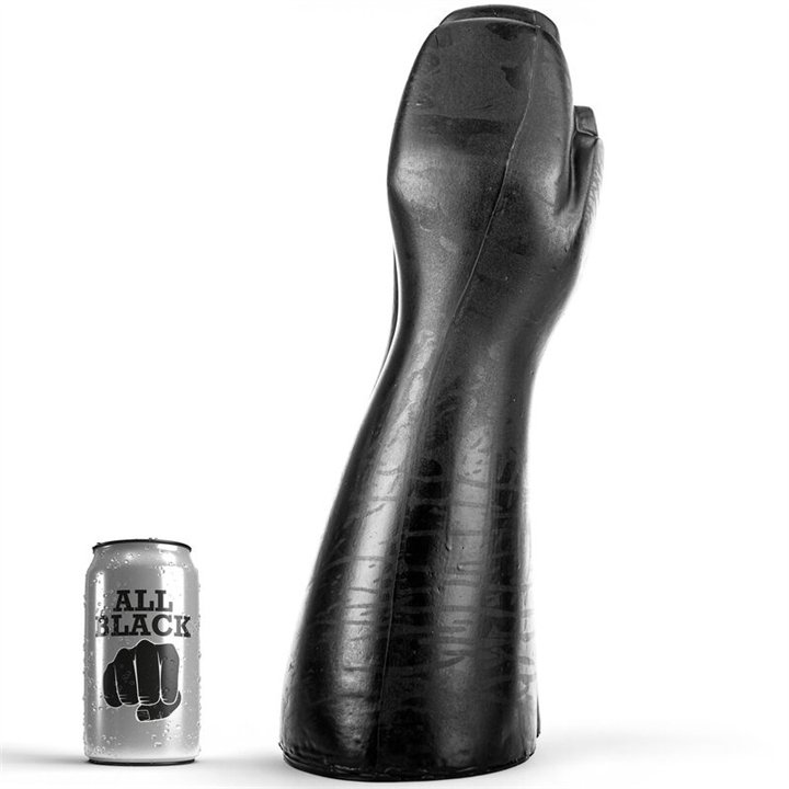 ALL BLACK - DILDO FISTING 39 CM - D-222871 - Teknashop Ltd