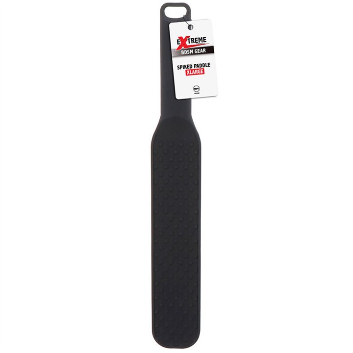 HIDDEN DESIRE - EXTREME SPIKED PADDLE EXTRA LARGE BLACK - D-241483