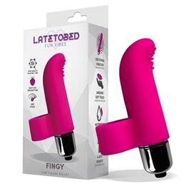 Fingy Finger Bullet Silicone Pink - LT-676