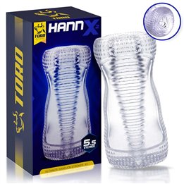 Hannx2 Ultimate Handjob Stroker Open Concept 5.5 - TO-693