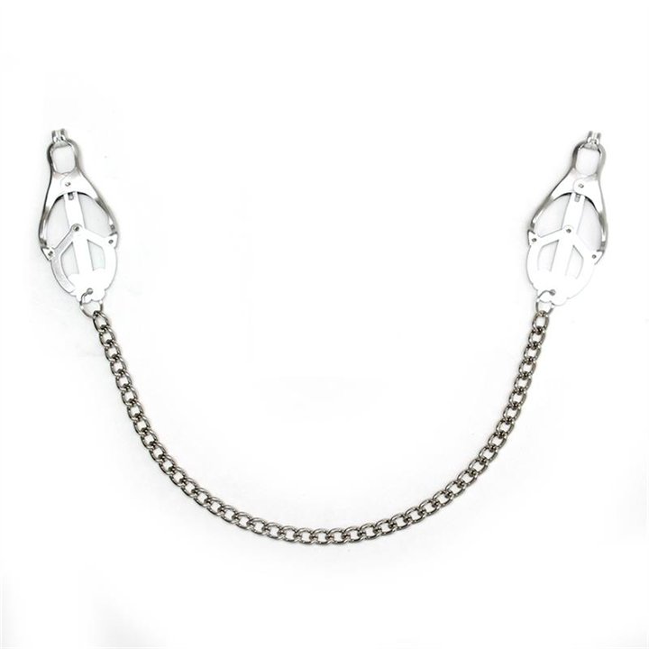 Nipple Clamps With Chain - R7675 - Teknashop Ltd