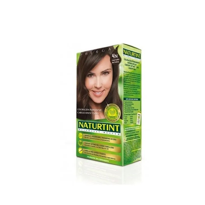 Naturtint 4N Ammonia Free Hair Colour 150ml - unisex