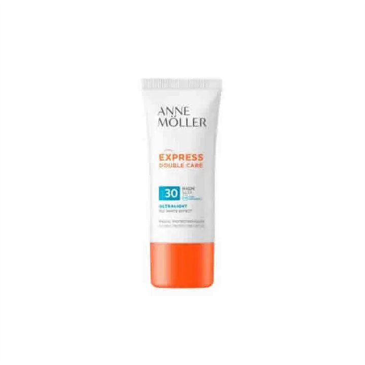 Anne Moller Express Double Care Spf30 Facial Protection Fluid 50ml - unisex - Teknashop Ltd