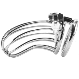 METAL HARD - BIRD CHASTITY RING CAGE - D-205367