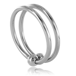 METAL HARD - DOUBLE STEEL RING 30MM - D-205394