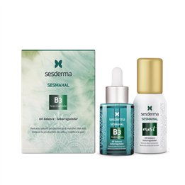 Set Sesderma: Sesmahal, B3, Hydrating, Pore-Minimising & Regenerating, Day & Night, Serum, For Face, 30 ml + Sesmahal, For Regul