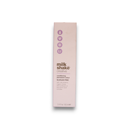 Milk Shake, Creative, SLS/SLES-Free, Permanent Hair Dye, .11.AA Intense Metallic Grey, 100 ml - Teknashop Ltd