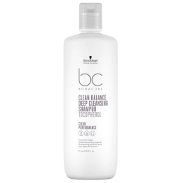 Schwarzkopf Professional, Bonacure Clean Balance, Hair Shampoo, Deep Cleansing, 1000 ml