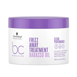 Schwarzkopf Professional, Bonacure Frizz Away, Hair Treatment Cream Mask, Anti-Frizz, 500 ml
