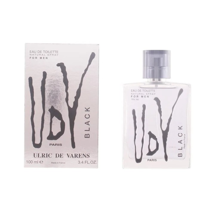 Ulric De Varens Black Men Eau De Toilette Spray 100ml - man - Teknashop Ltd