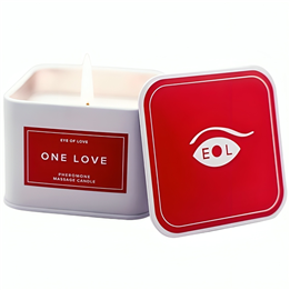 EYE OF LOVE - ONE LOVE MASSAGE CANDLE FOR WOMEN 150 ML - D-238302 - Teknashop Ltd