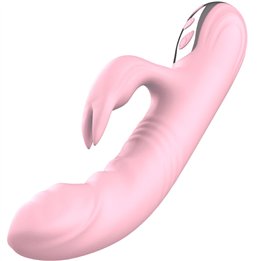 ARMONY - FULLY FINGER RABBIT VIBRATOR PINK HEAT EFFECT - D-238192 - Teknashop Ltd