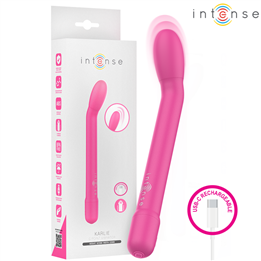 INTENSE - KARLIE RECHARGEABLE G-SPOT STIMULATOR PINK - D-244063