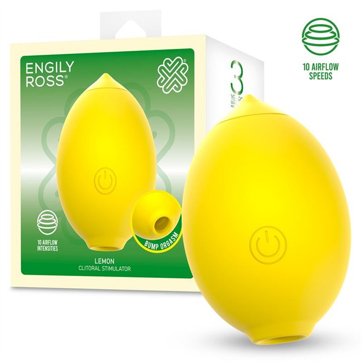 Lemon Clitoral Stimulator with Suction - ER00216 - Teknashop Ltd